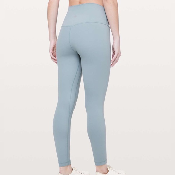 Lululemon Align High-Rise Pant 25” in Blue Cast, size 4 - Picture 2 of 7